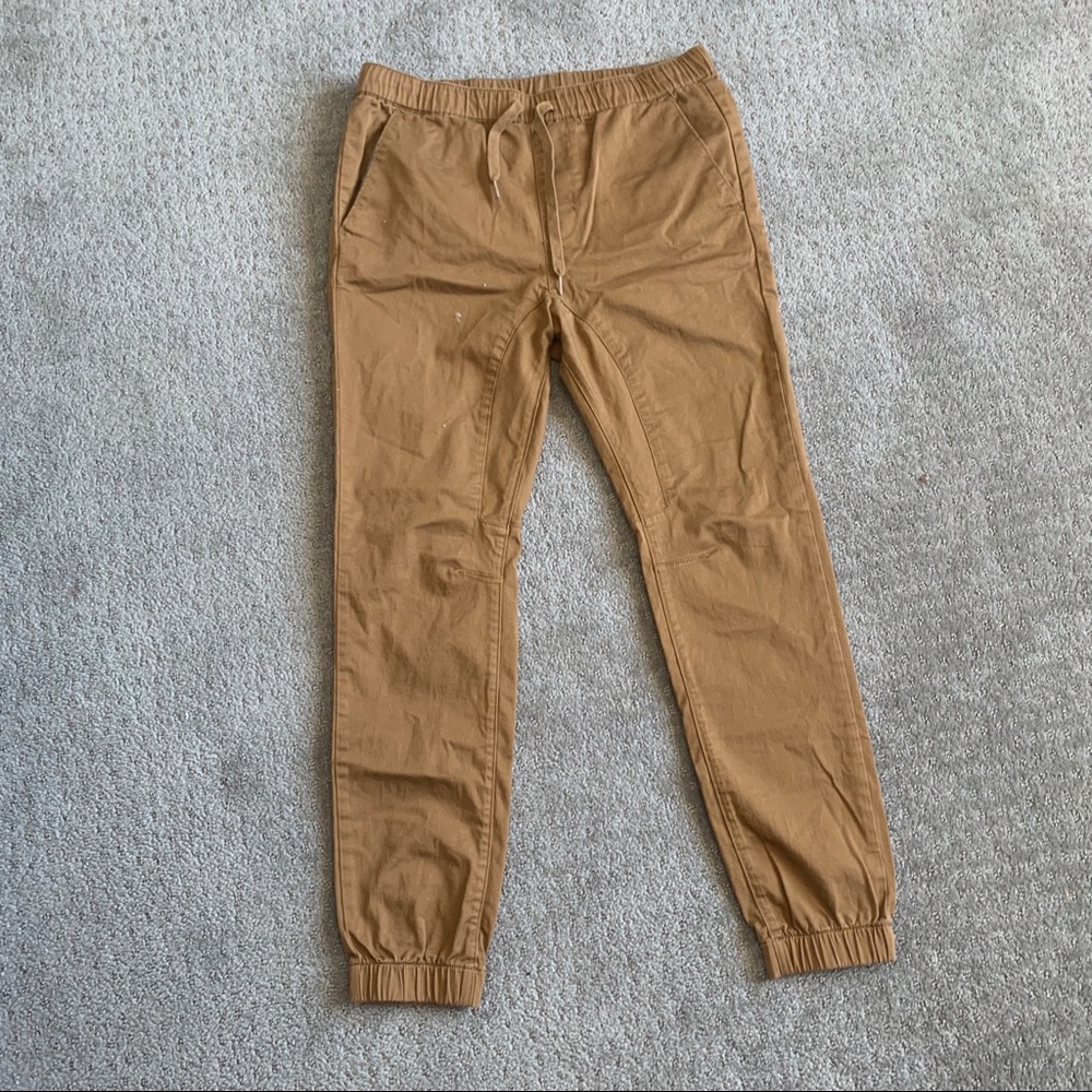Pacsun khaki joggers pants size M
